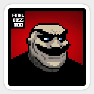 Final Boss Mob #61 Sticker